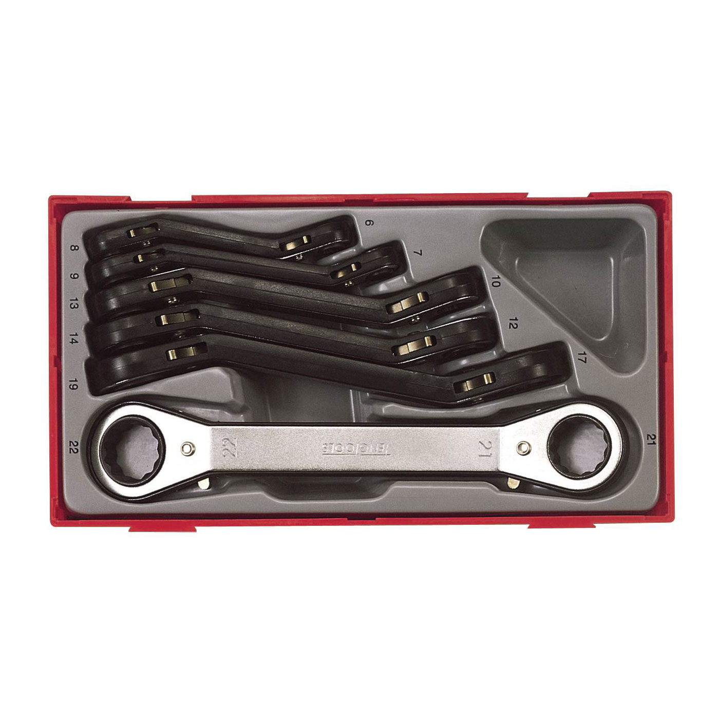 Ringspärrnyckelsats 6 delar Teng Tools TTRORS
