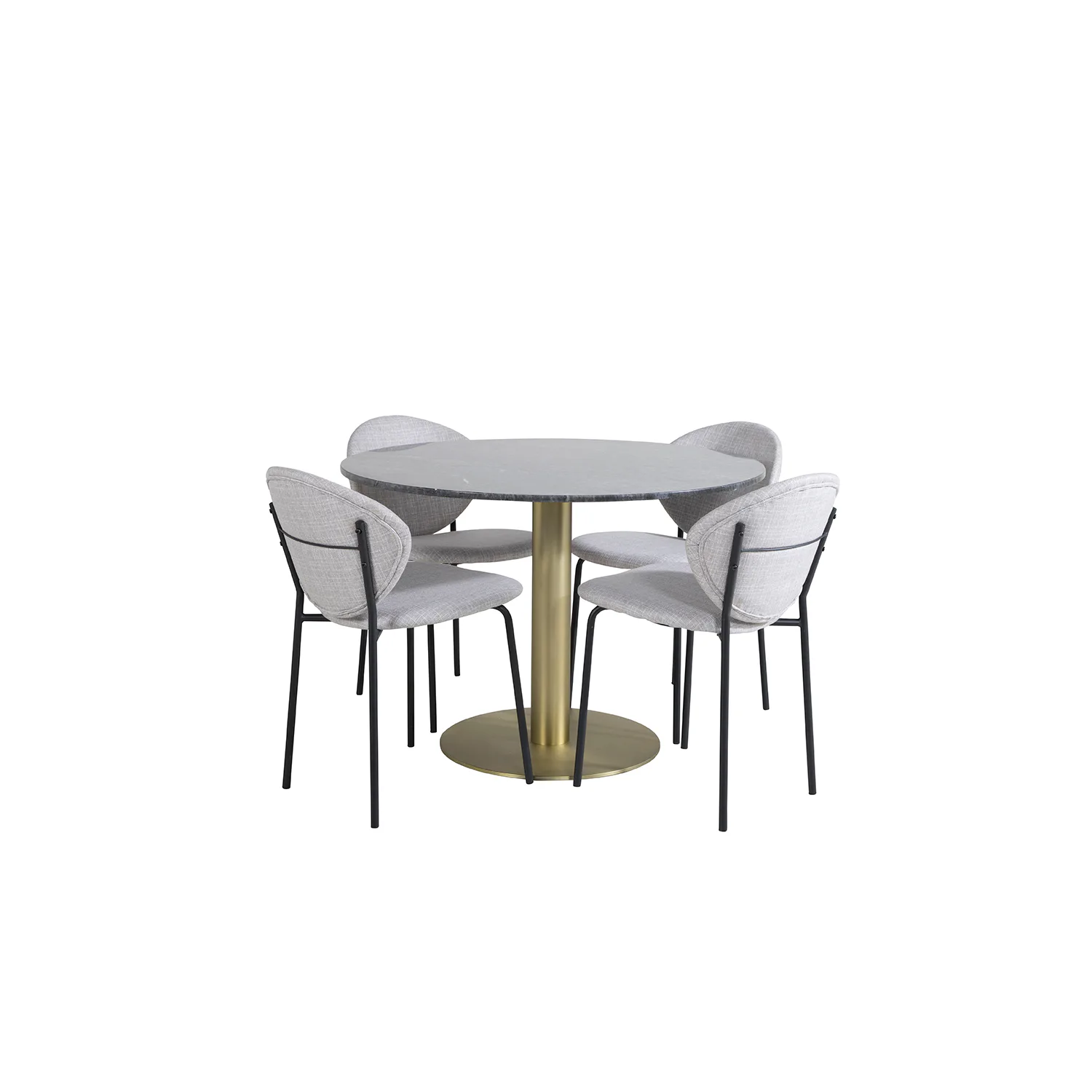 Svart/Mässing/Grå