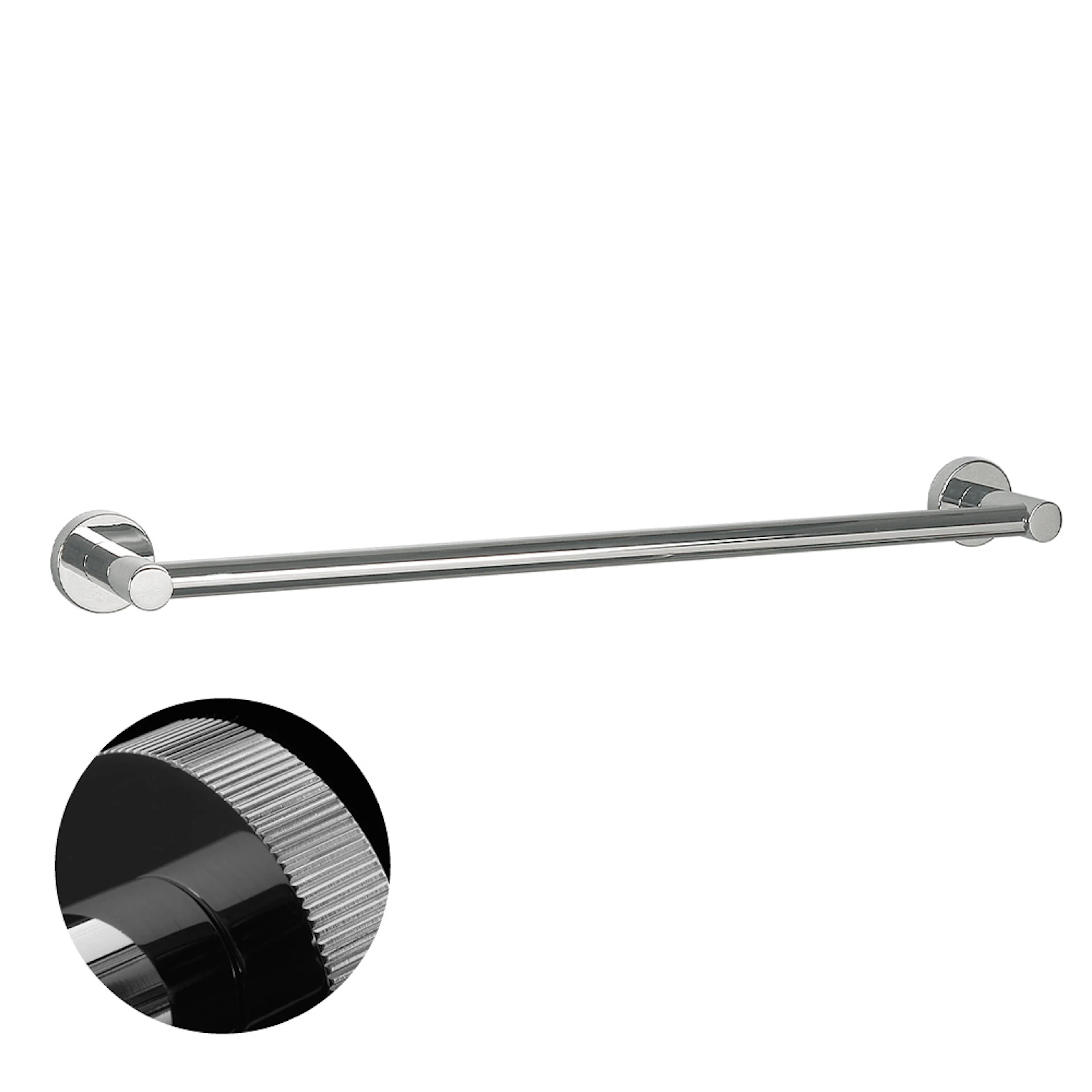 Bond Groove Handduksstång 645 mm, krom Krom, B: 647 mm