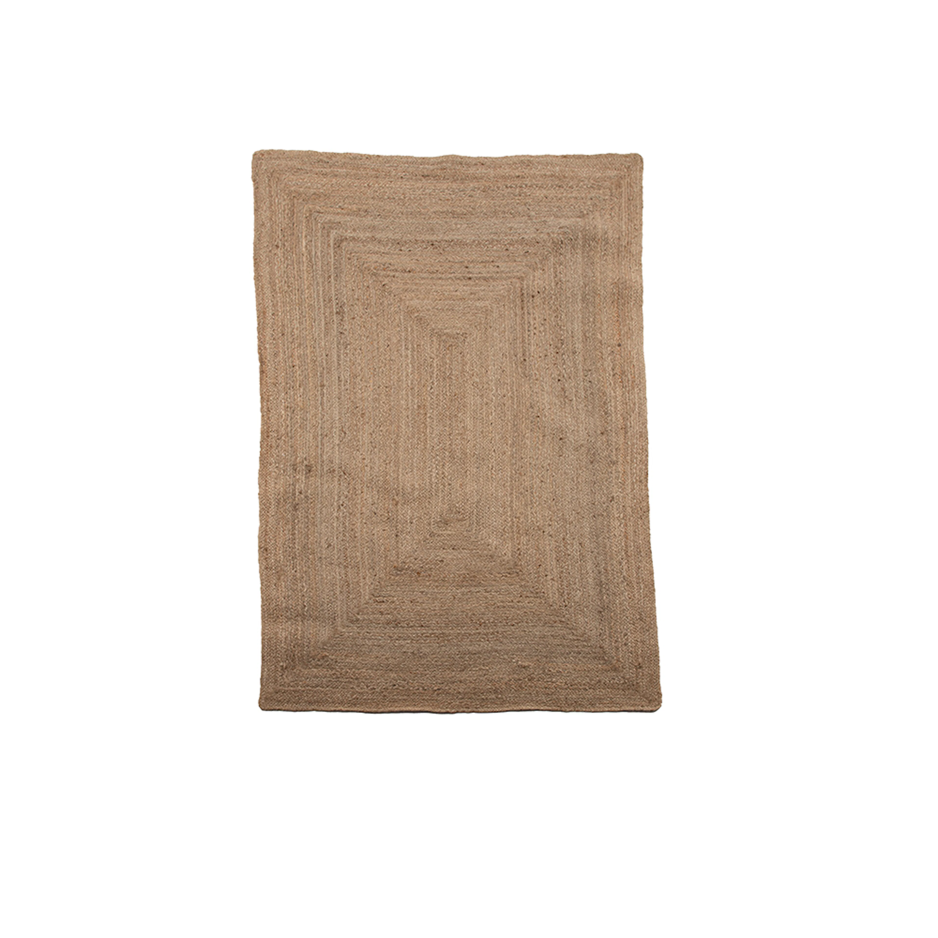 Oliver 100% jute - 300*200- -Rectangular-Natural dark 300x200 cm