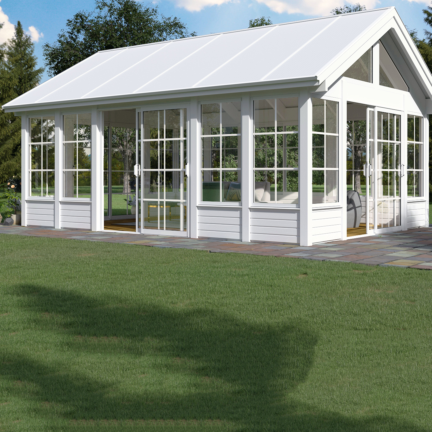 Växthus/Orangeri Landskap Grönska Vinter 25 kvm