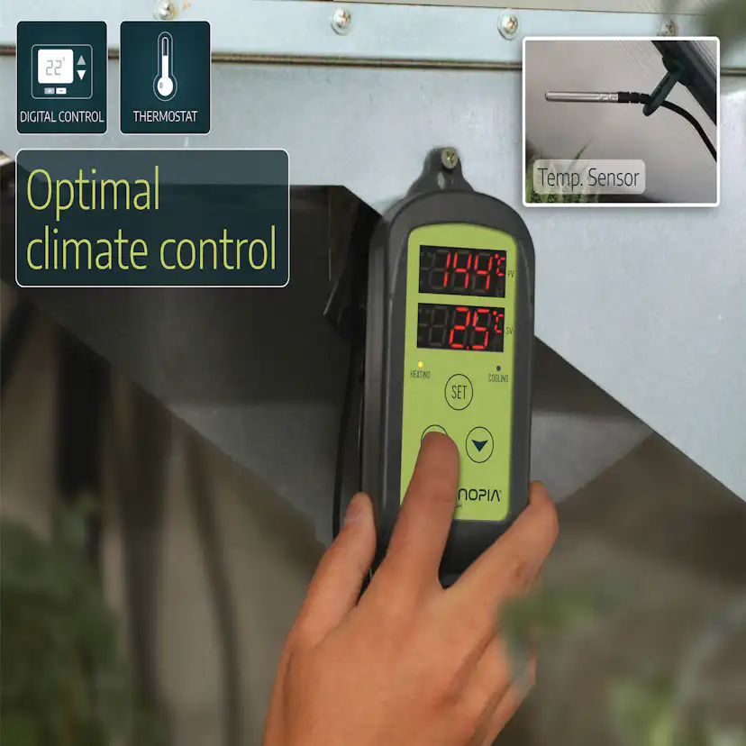 Värmefläkt Canopia By Palram Portabel 2400 W För Växthus