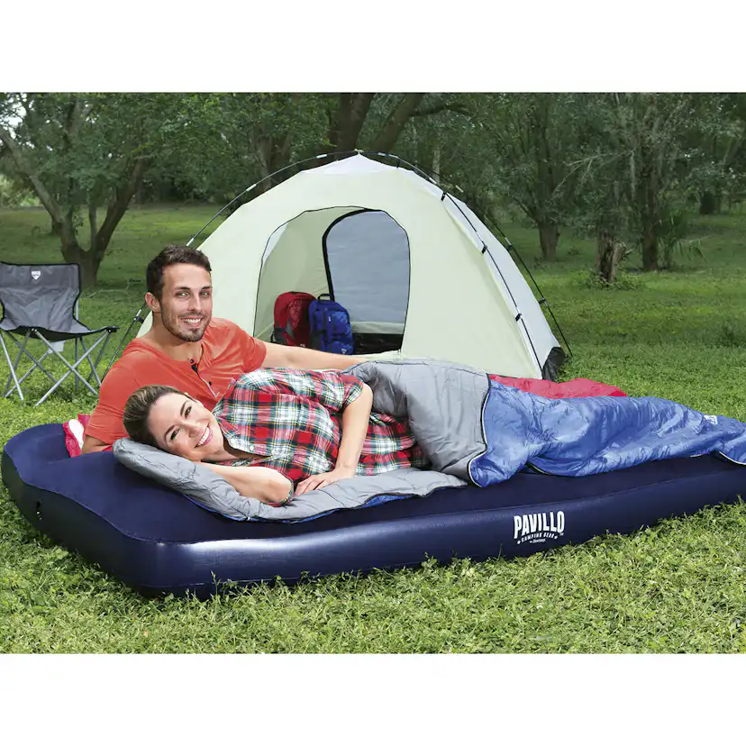 Uppblåsbar Madrass Bestway Pavillo Airbed Full Med Inbyggd Fotpump