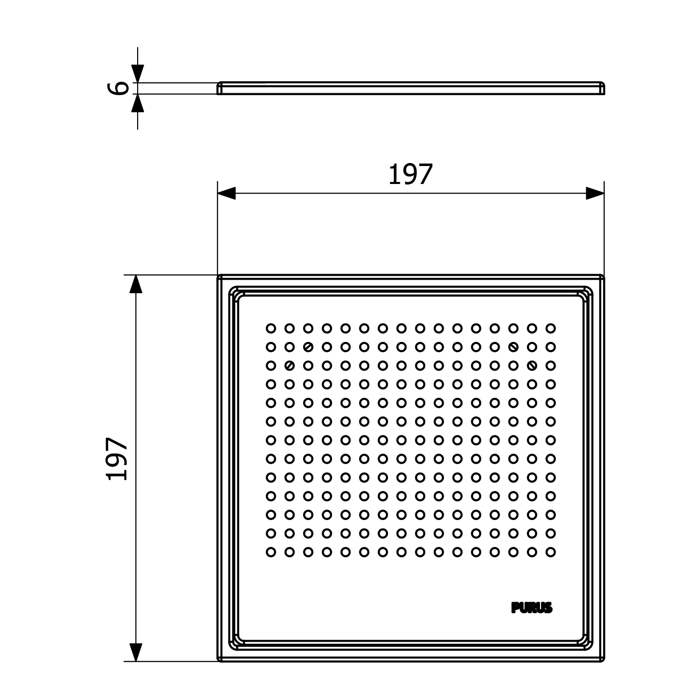 Klinkerram Purus Pearl 197x197