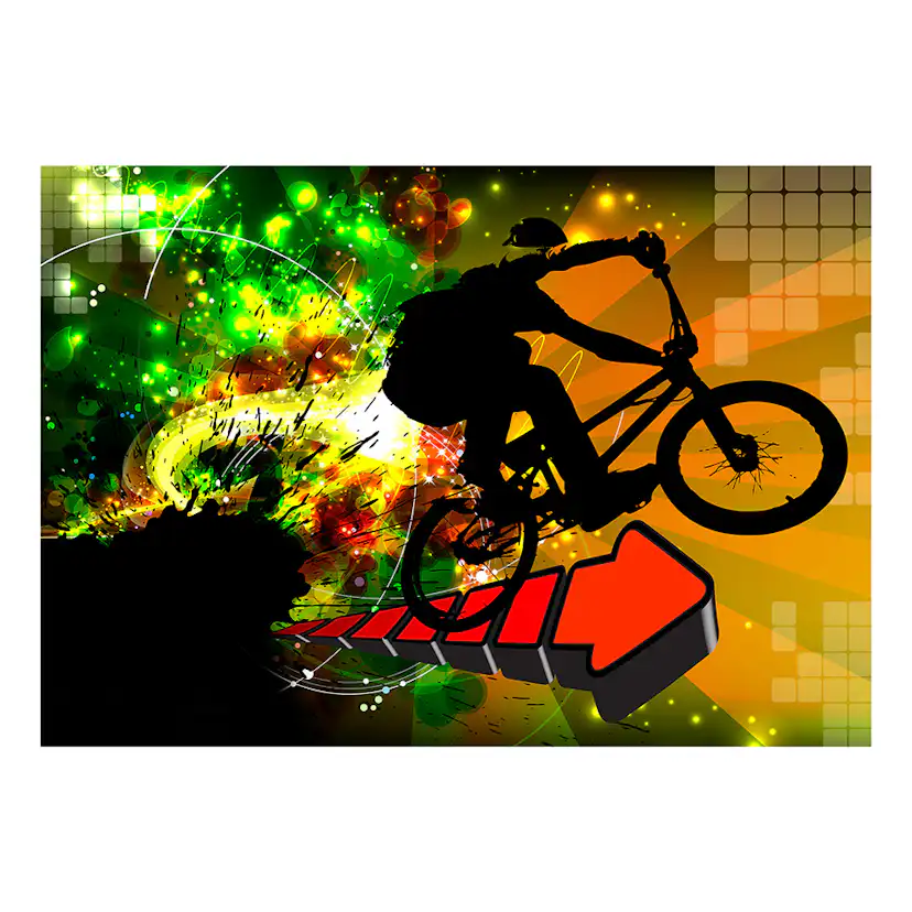 Fototapet Arkiio Bicycle Tricks