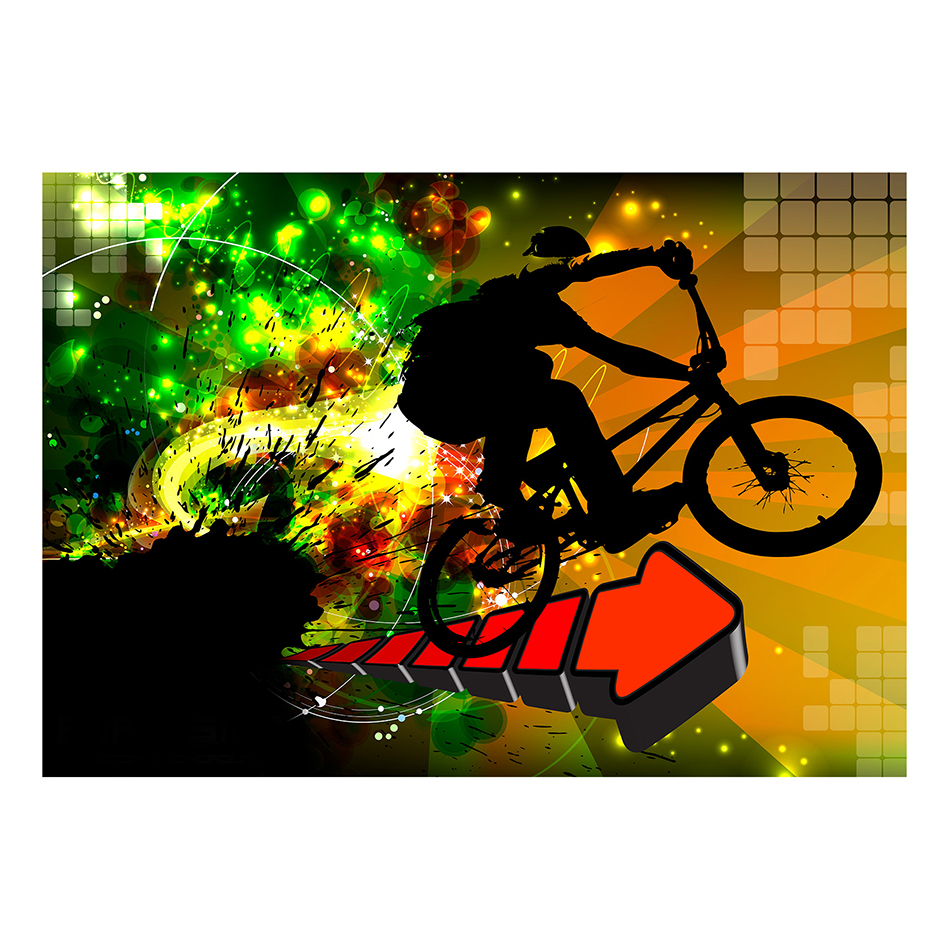 Fototapet Arkiio Bicycle Tricks