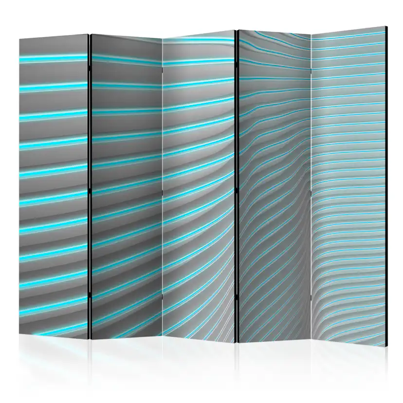 Rumsavdelare Arkiio Neon Blue II 225x172 cm