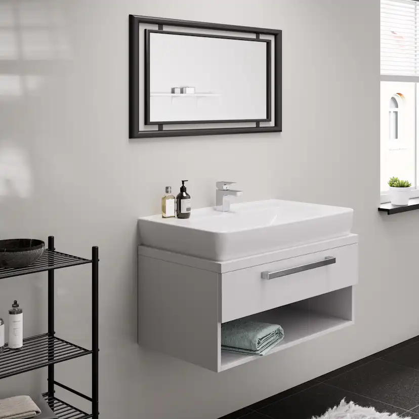 Tvättställsblandare Hansgrohe Vernis Shape 70 med Lyftventil