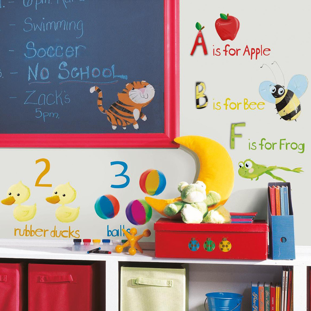 Väggdekor RoomMates Education Station