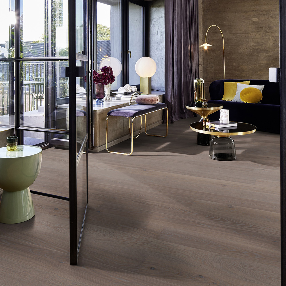 Parkettgolv Boen Ek India Grey Live Pure Ultra Matt lack 1-Stav