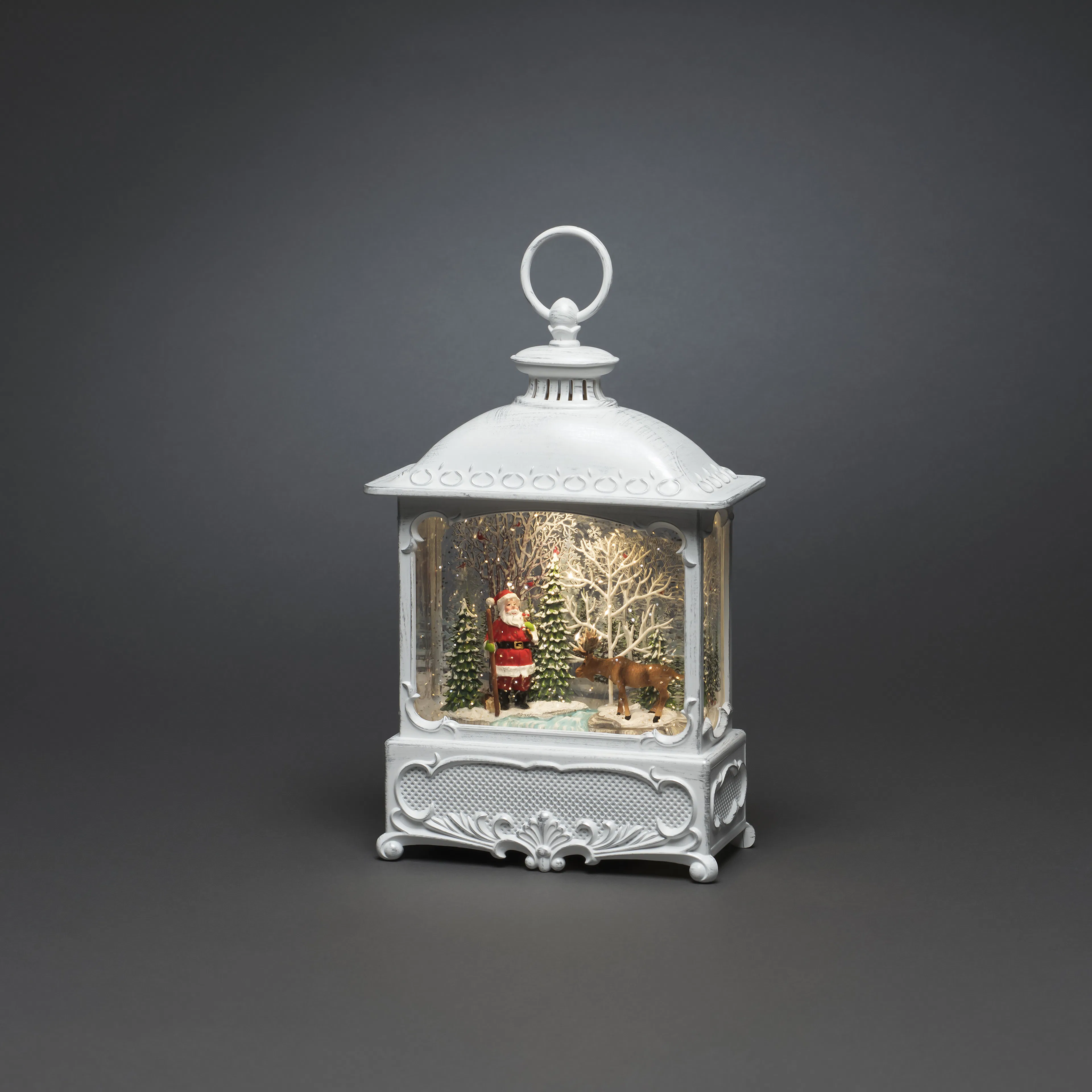 Juldekoration Gnosjö Konstsmide Tomte med Älg