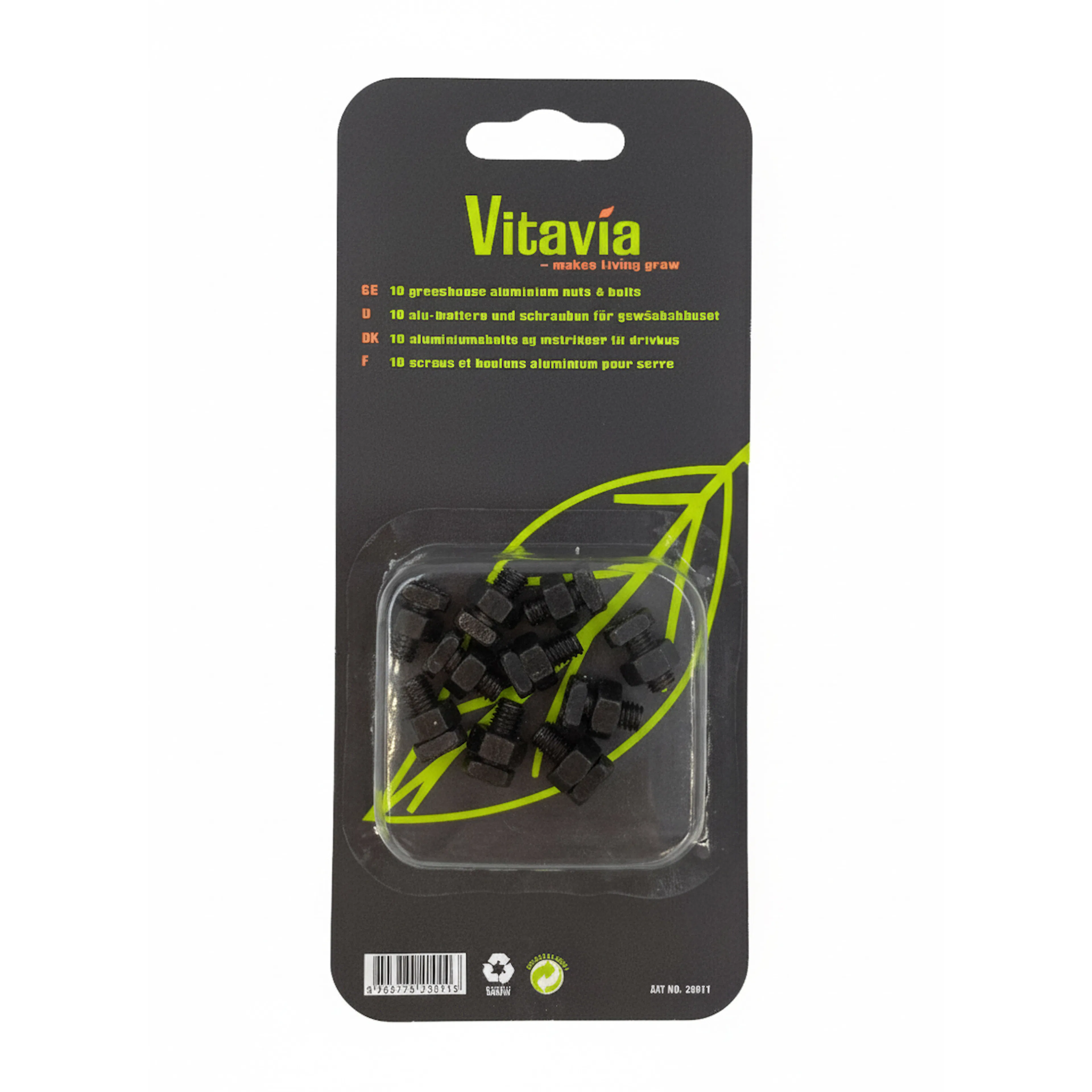 Monteringspaket Vitavia Bultar & Muttrar 10-Pack