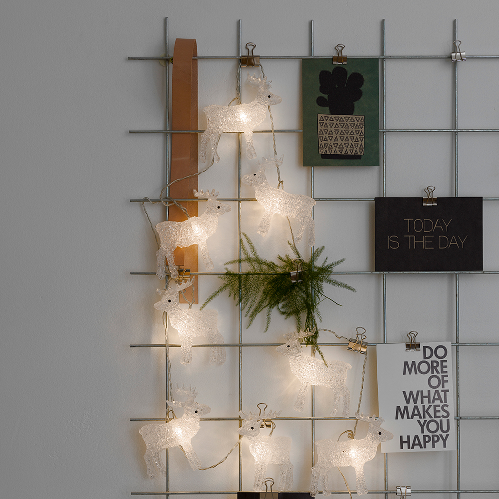 Ljusslinga Gnosjö Konstsmide Älgar 8