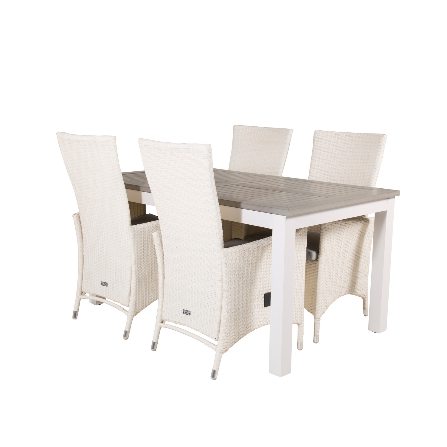 Matgrupp Venture Home Aleyna 152/210 med 4 Pishi Matstolar