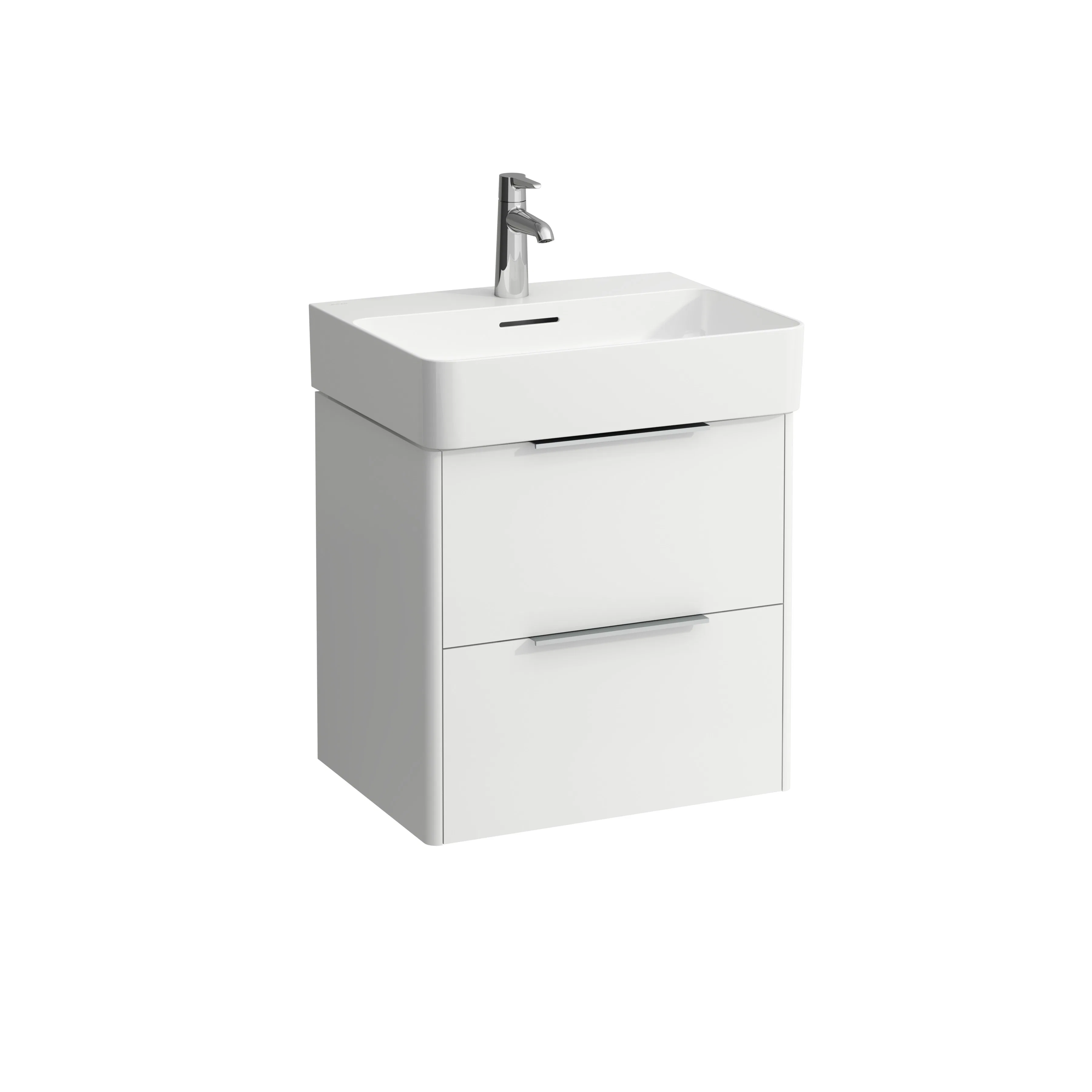 Underskåp med två lådor för tvättställ 810282 Mått: W535xD390xH530 mm