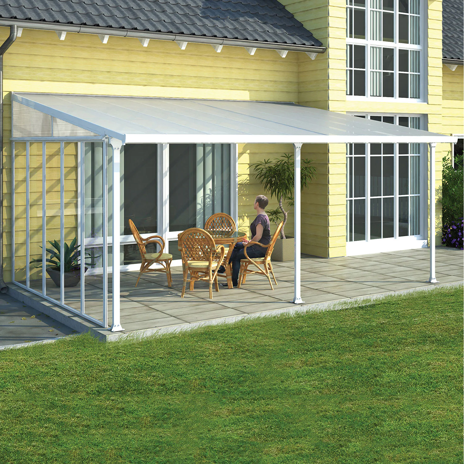 Terasstak Canopia by Palram Feria 4x6,06 m