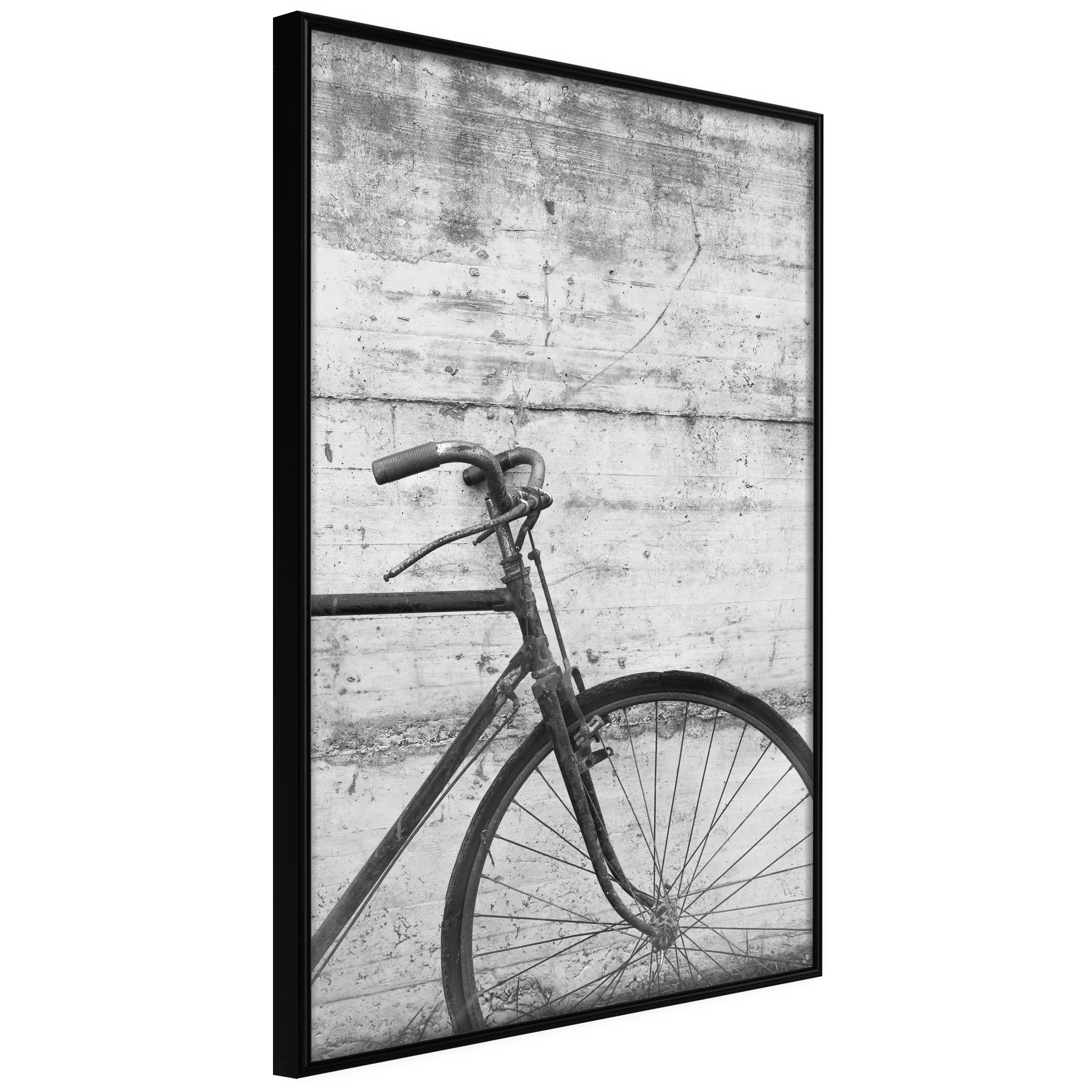 Poster Artgeist Affisch Bicycle And Concrete