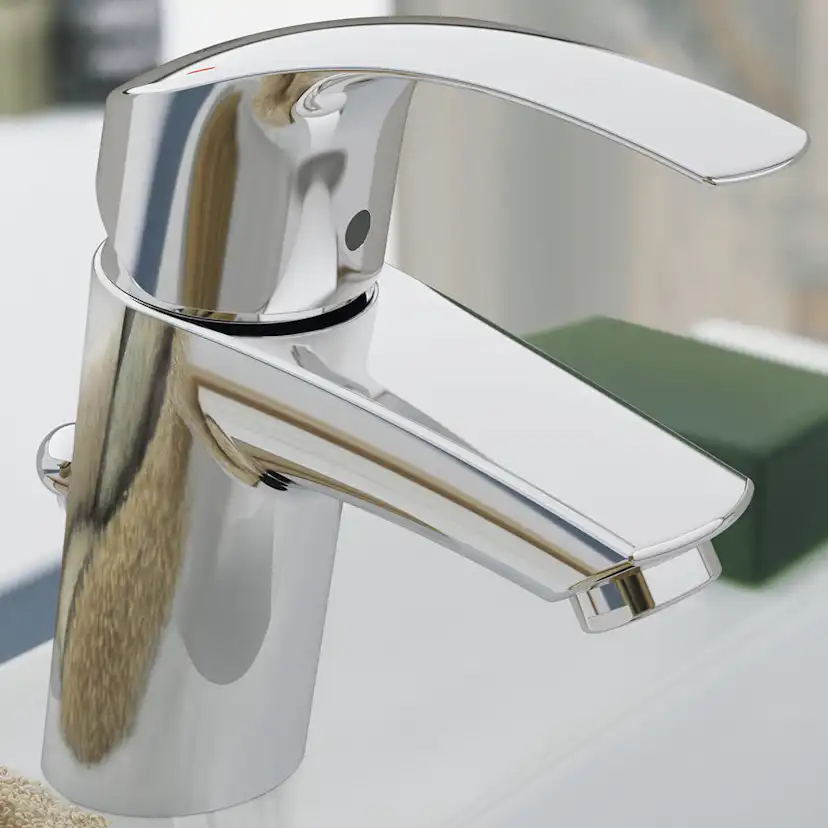 Tvättställsblandare Grohe Eurosmart med Kallstart