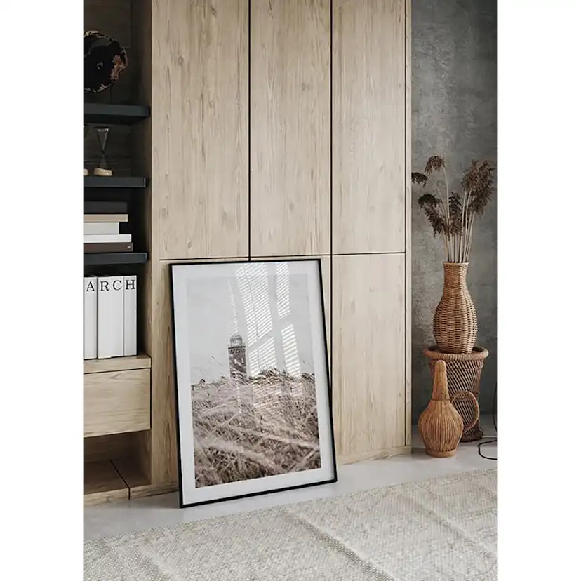 Poster Gallerix Lighthouse In Field