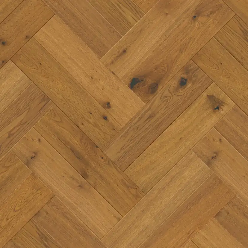 Parkettgolv Pergo Saltholm Brown Herringbone Ek Fiskben
