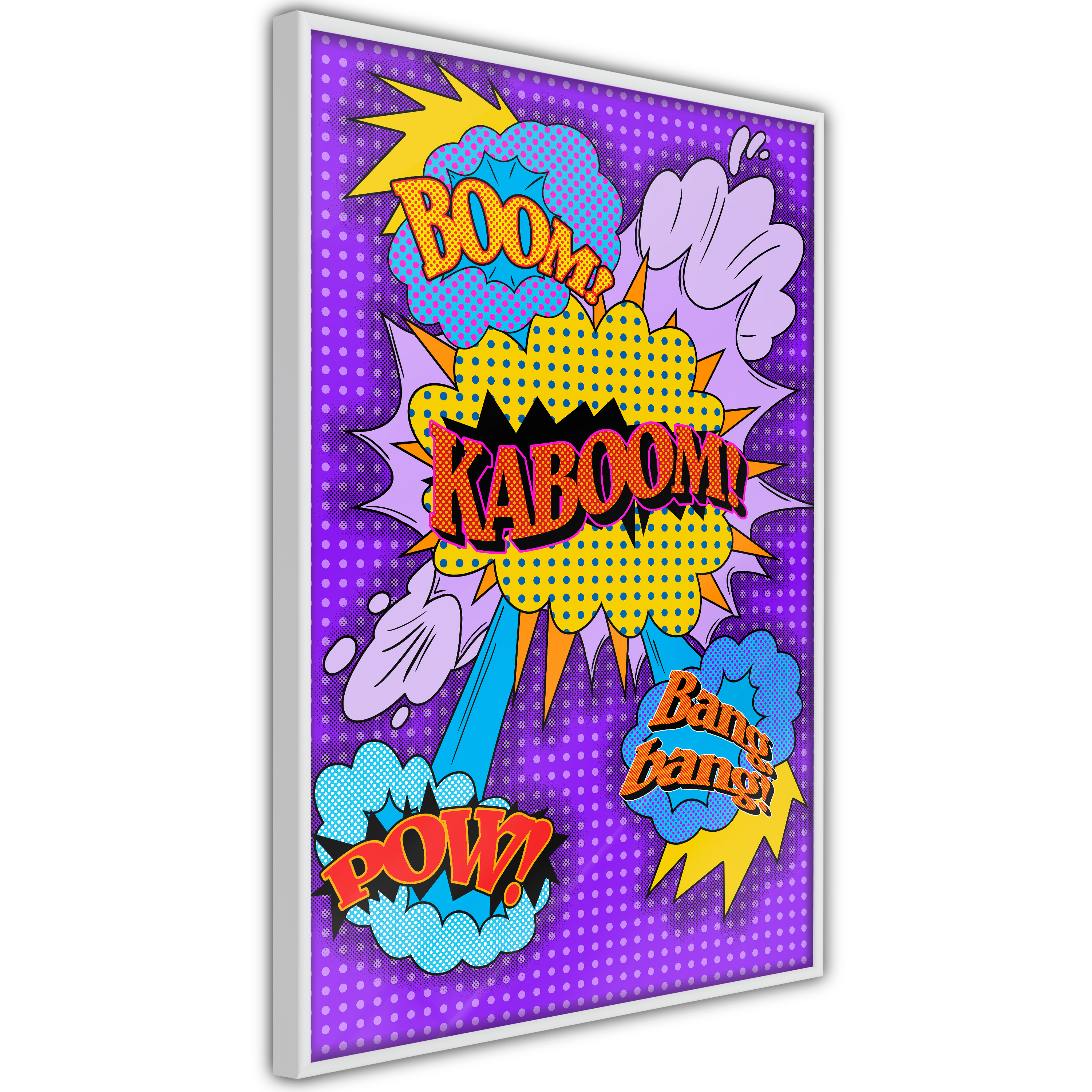 Poster Artgeist Affisch Kaboom!