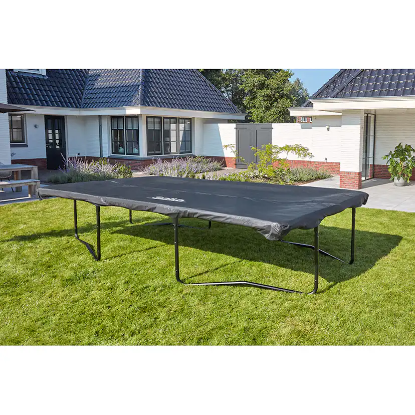 Skyddsöverdrag Salta Svart Till Studsmatta 244x366 Cm