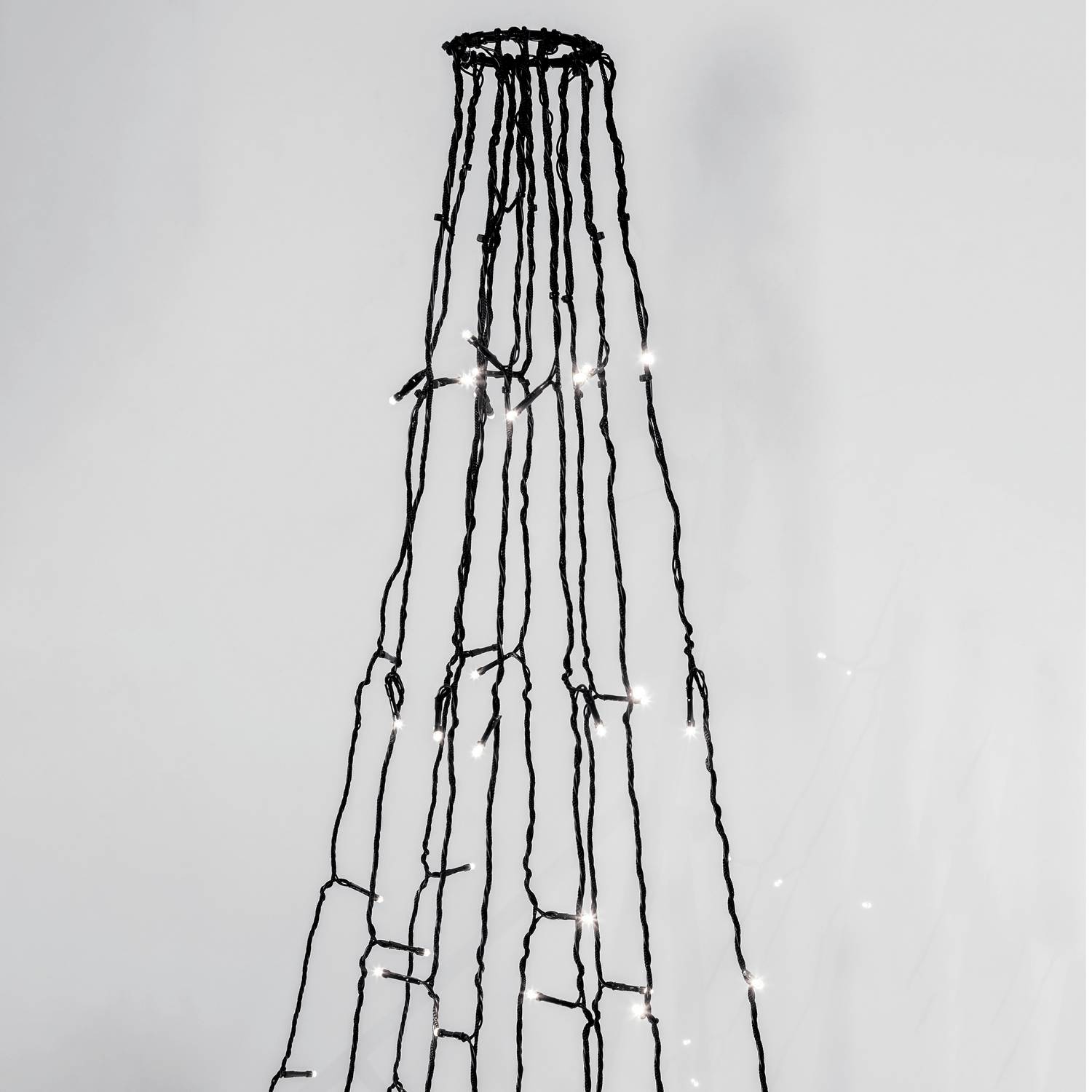 Flaggstångsbelysning Star Trading Crispy Ice White 360L