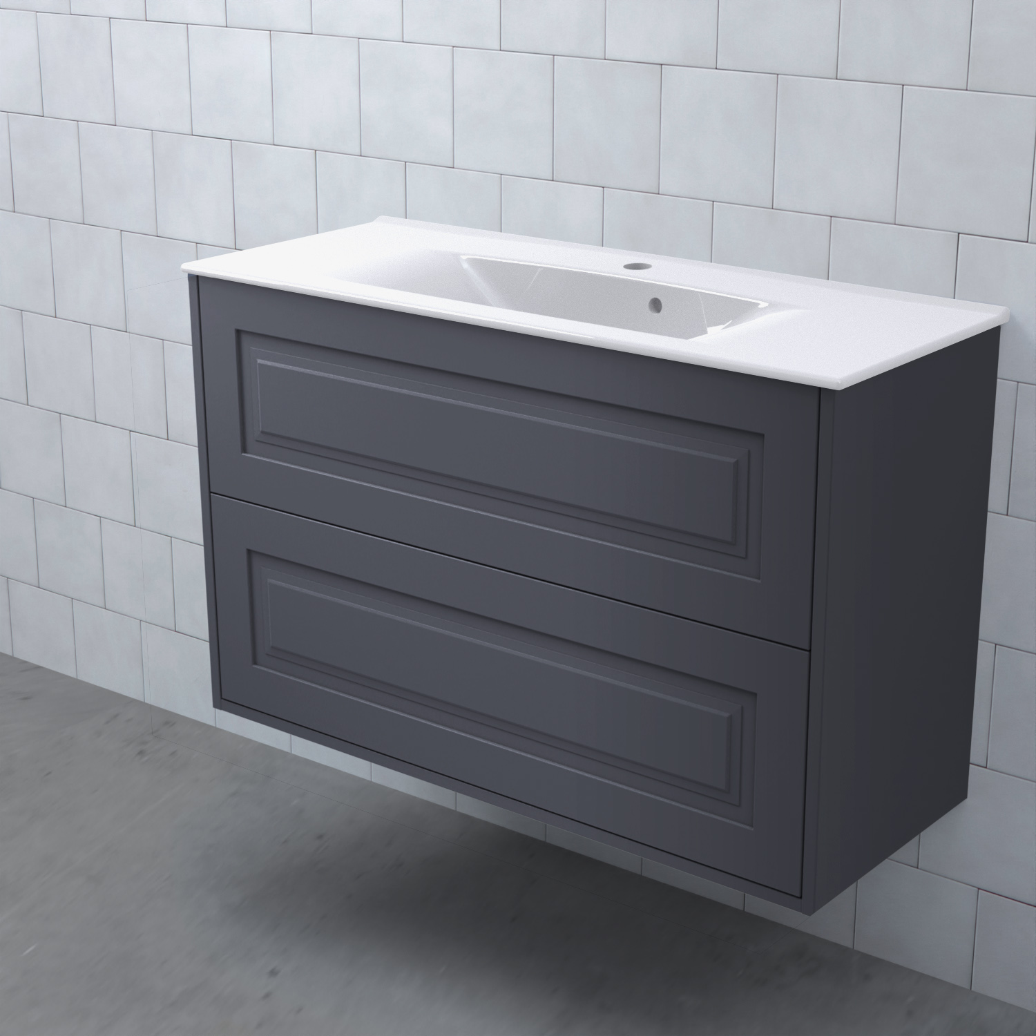 Tvättställsskåp Björbo Badrum Mejda Kompakt Hög