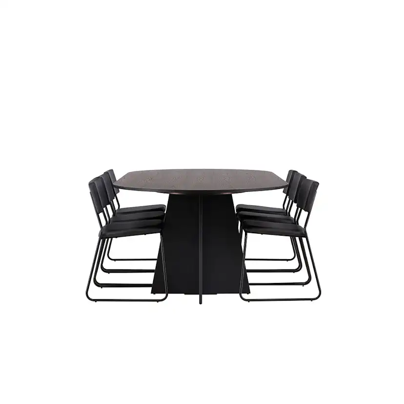 Matgrupp Venture Home Bootcut Oval med 6 Kenth Stolar