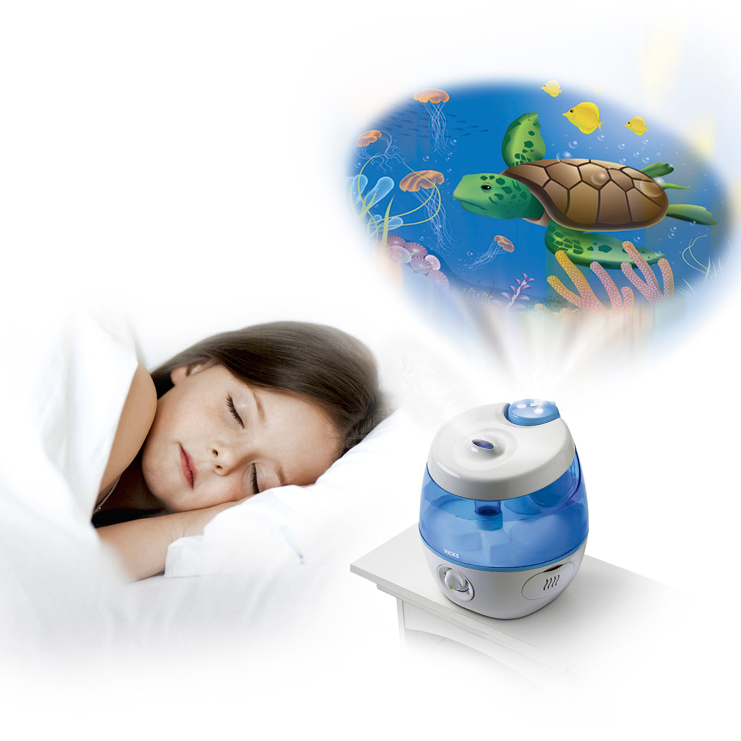 Luftfuktare Vicks VUL575 SweetDreams Cool Mist
