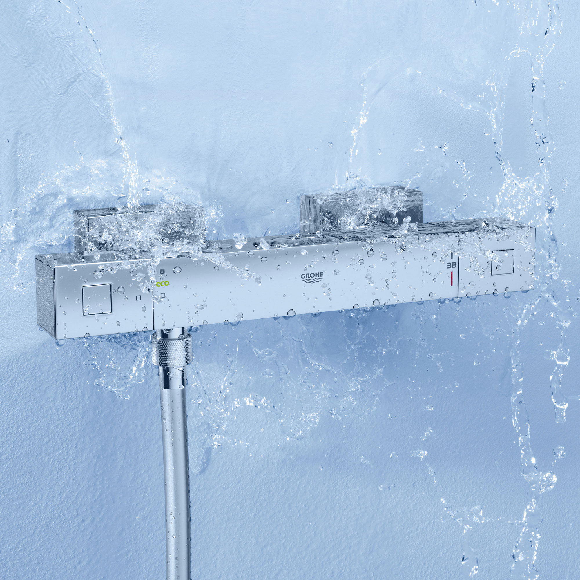 Duschblandare Grohe Grohtherm Cube 34488 150 cc