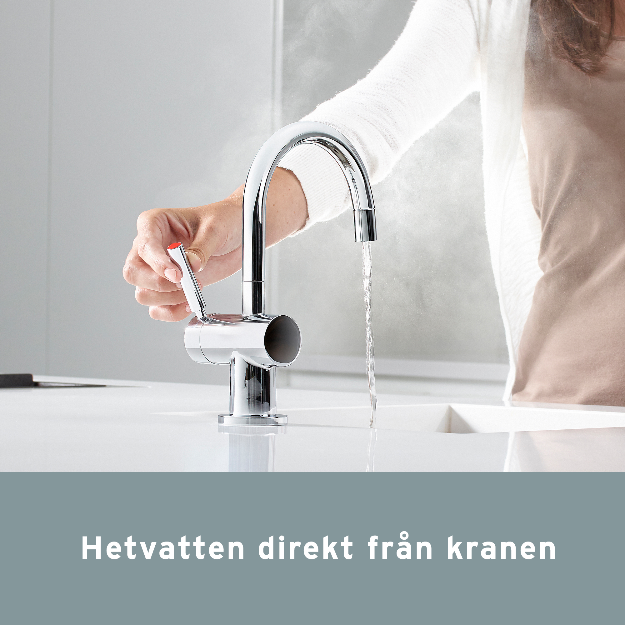 Hetvattensblandare Insinkerator H3300
