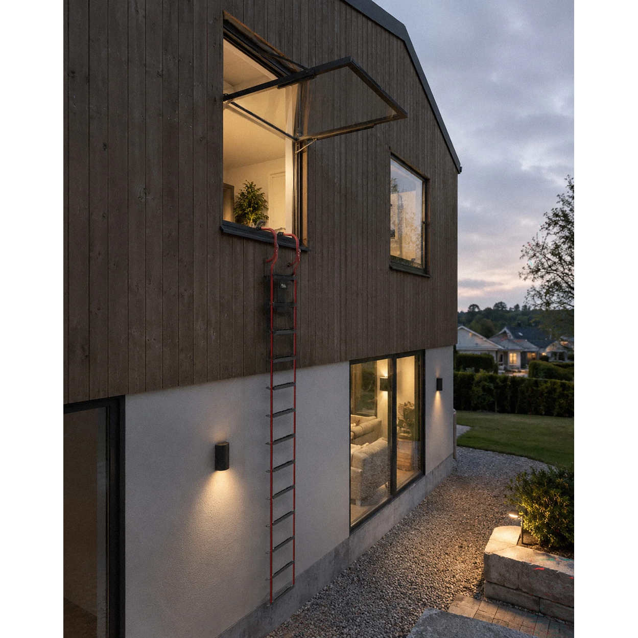 Housegard brandstege 4,5 meter, EL45A