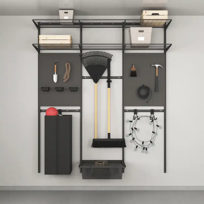 Trädgårdsförvaring Elfa Ready Solution 2 Garage+ B: 1855 mm