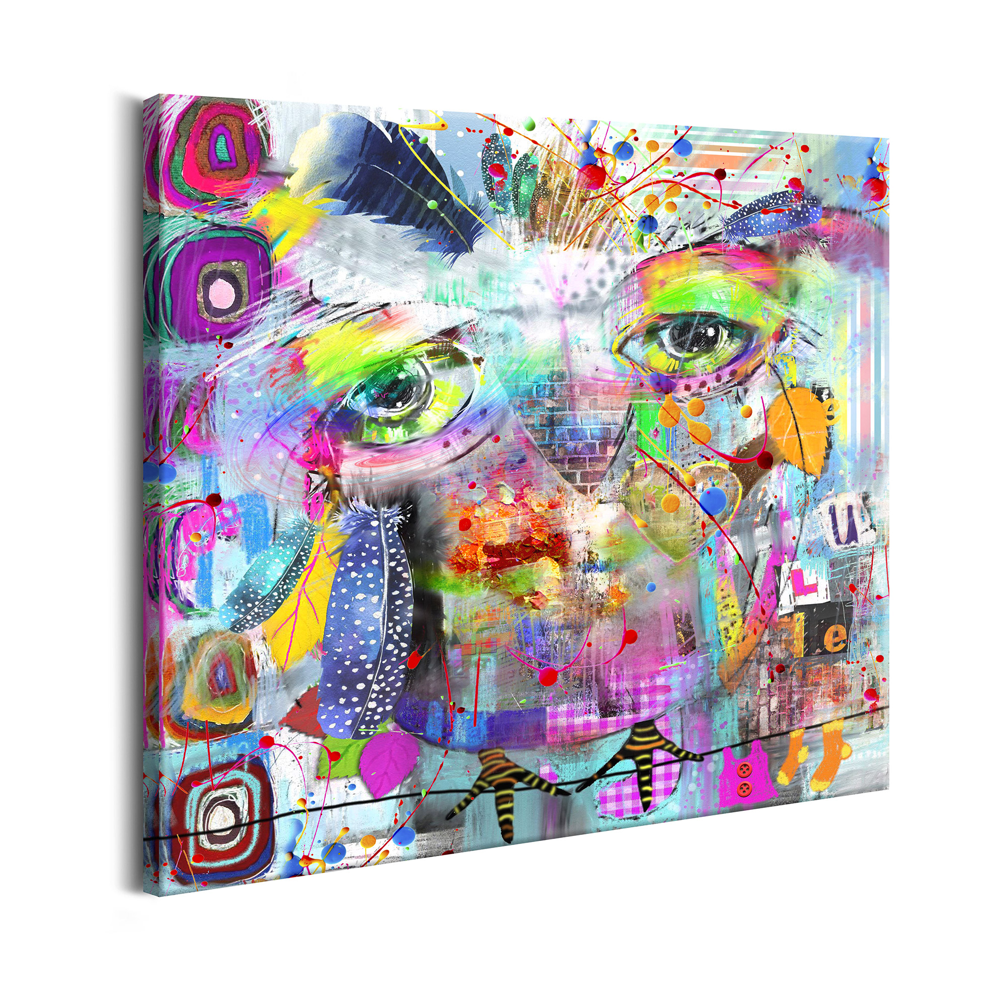 Tavla Arkiio Colourful Owl