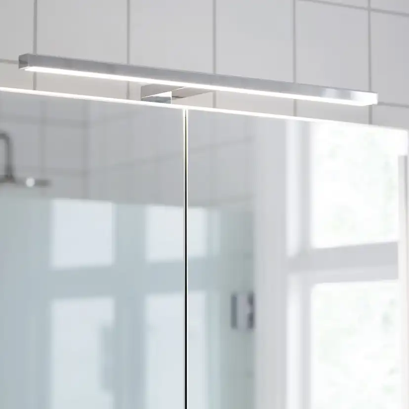 Belysning Vedum Nite LED 550 Krom Bredd: 550 mm, Krom