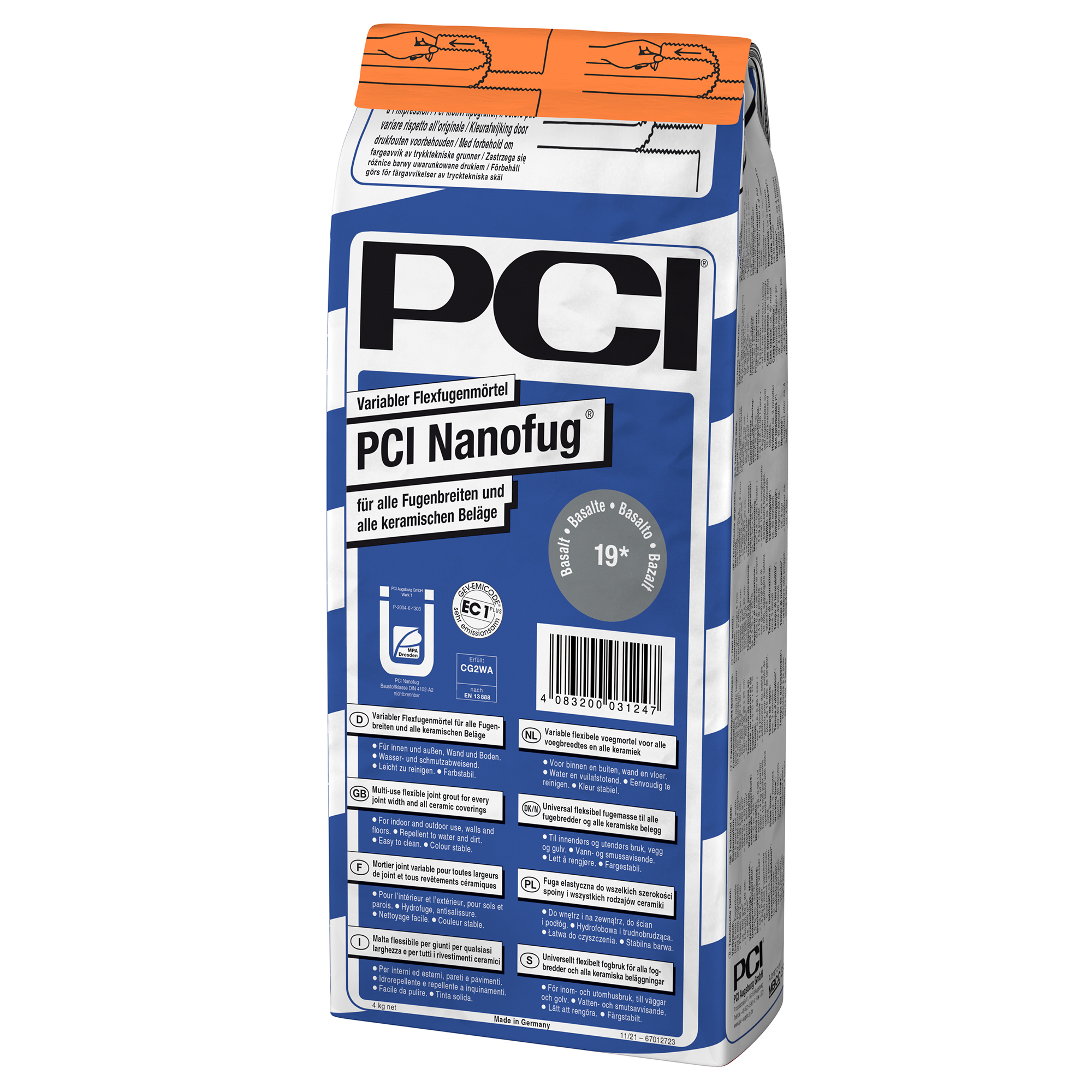 Fog PCI Nanofug Nr.5 Brun 4 kg