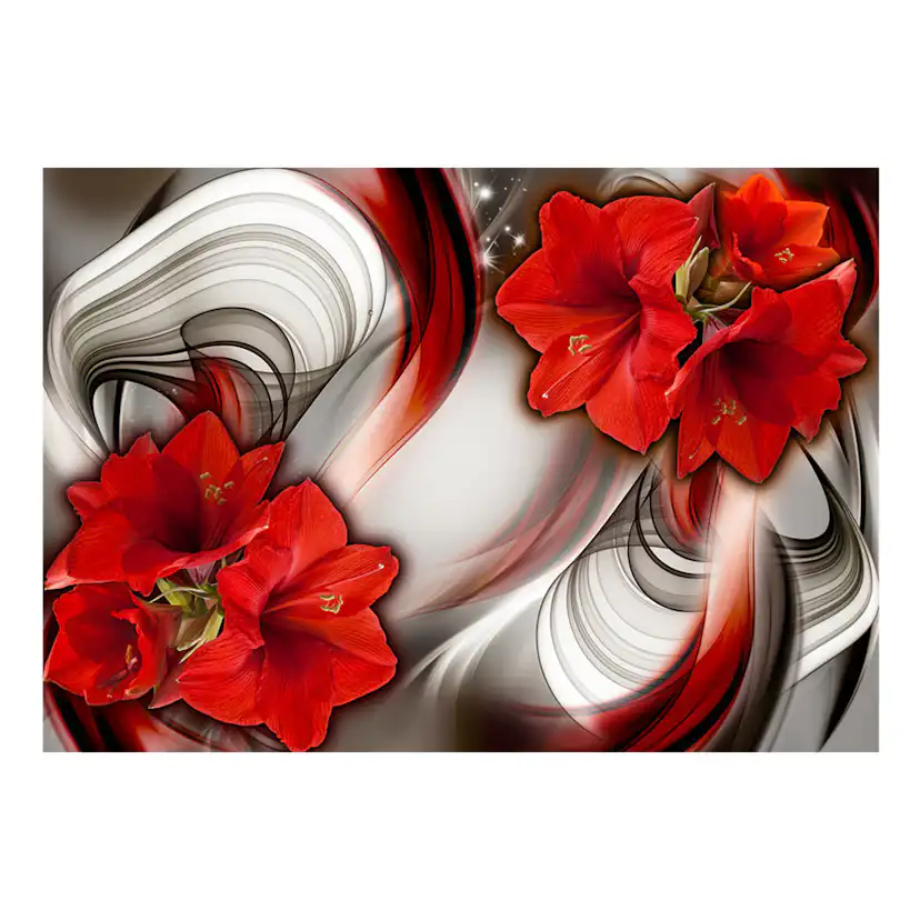 Fototapet Arkiio Amaryllis Ballad Of The Red