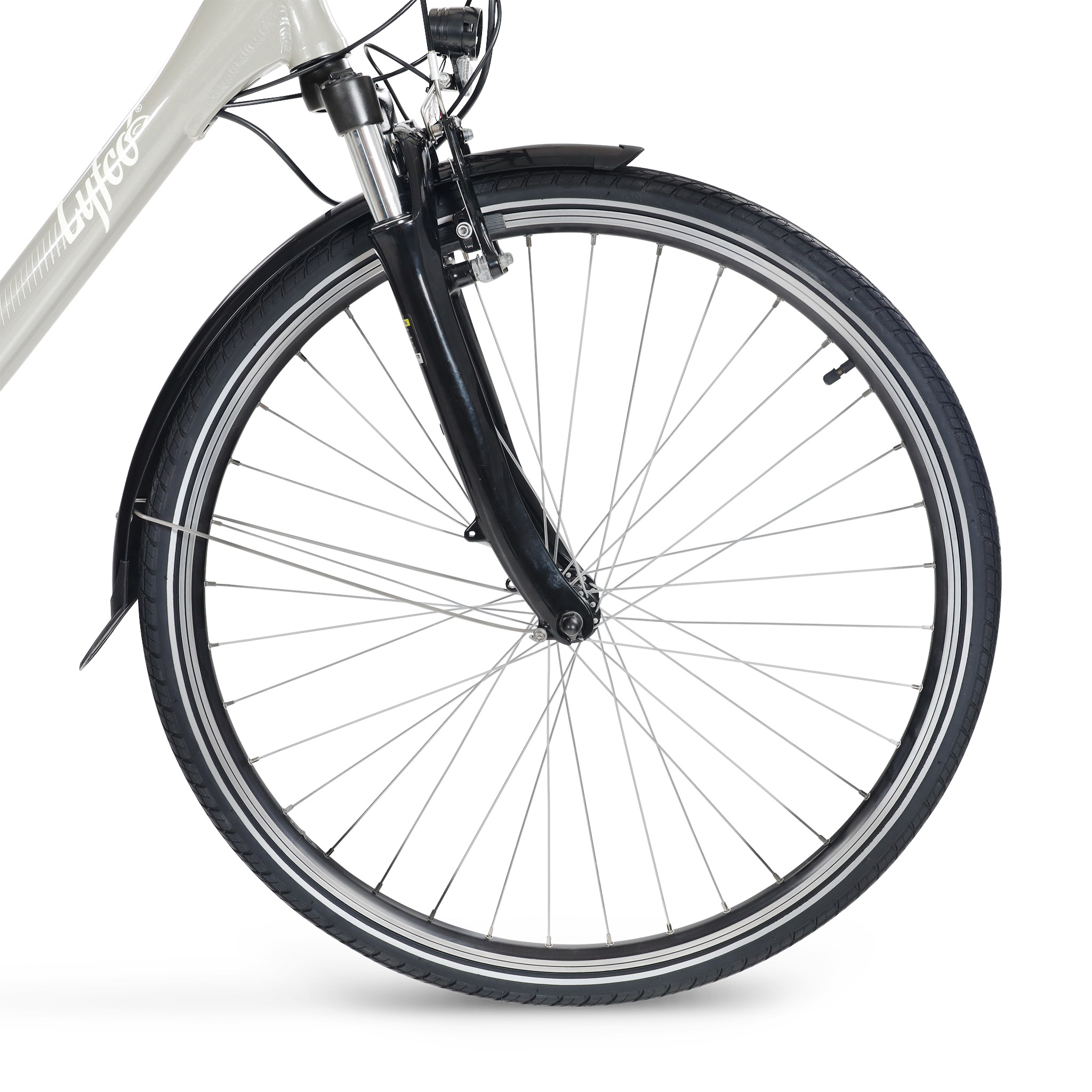Elcykel Lyfco Herr 28" - Elian 13 Ah Silver