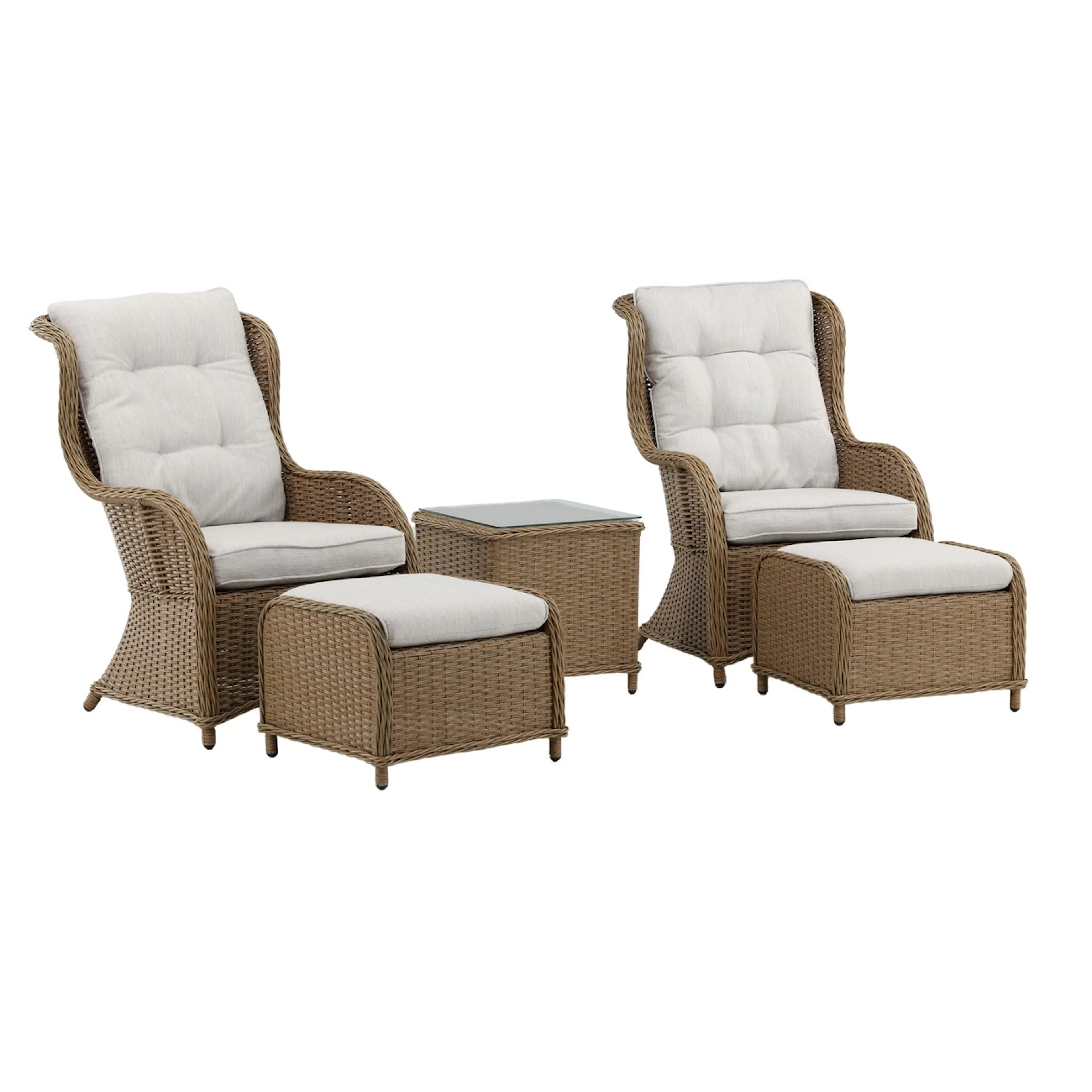 Vikelund Lounge Set - Natur / sand dyna Natur