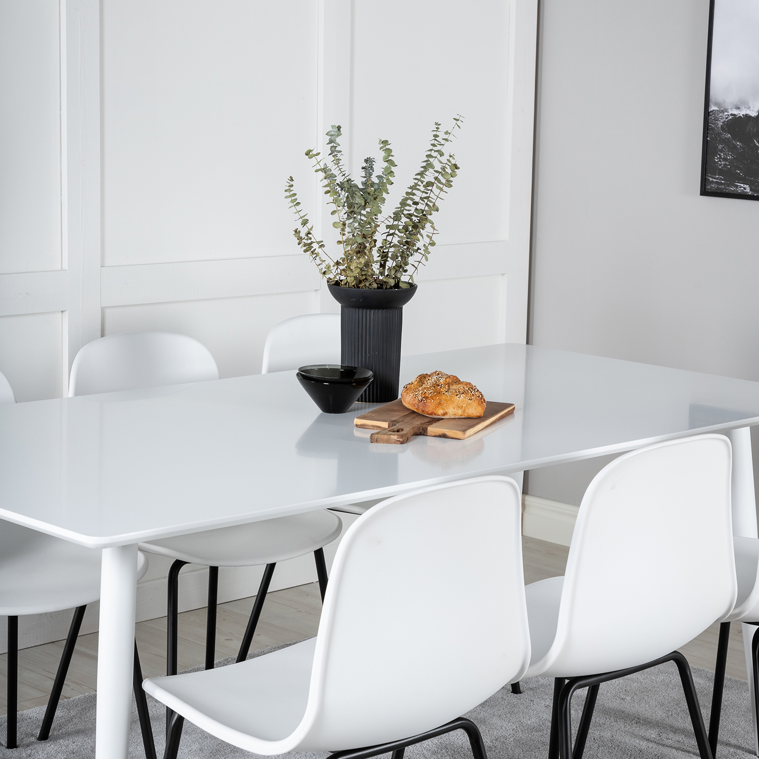 Matgrupp Venture Home Pobbie med 6 Ardi Stolar