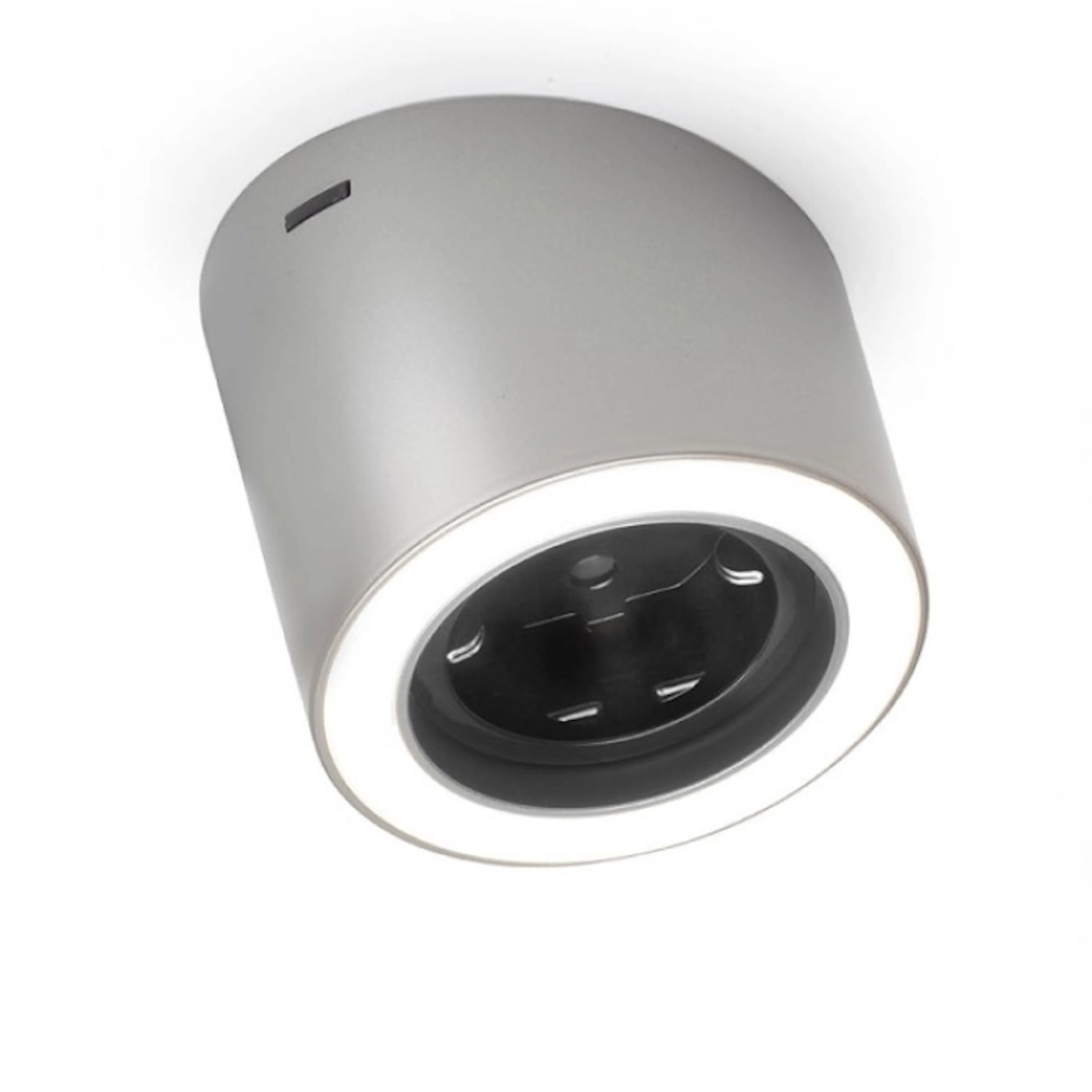 LED-spot Unika 24V/4,5W elutag  230V 2700 K rf-look Rostfri look