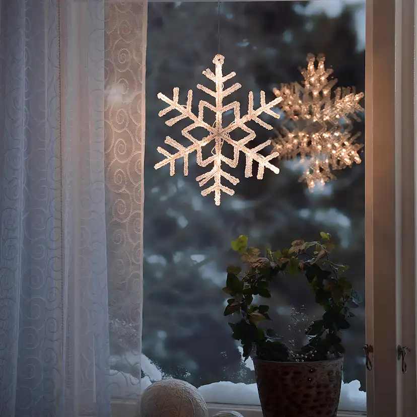 Snöflinga Gnosjö Konstsmide H30 LED