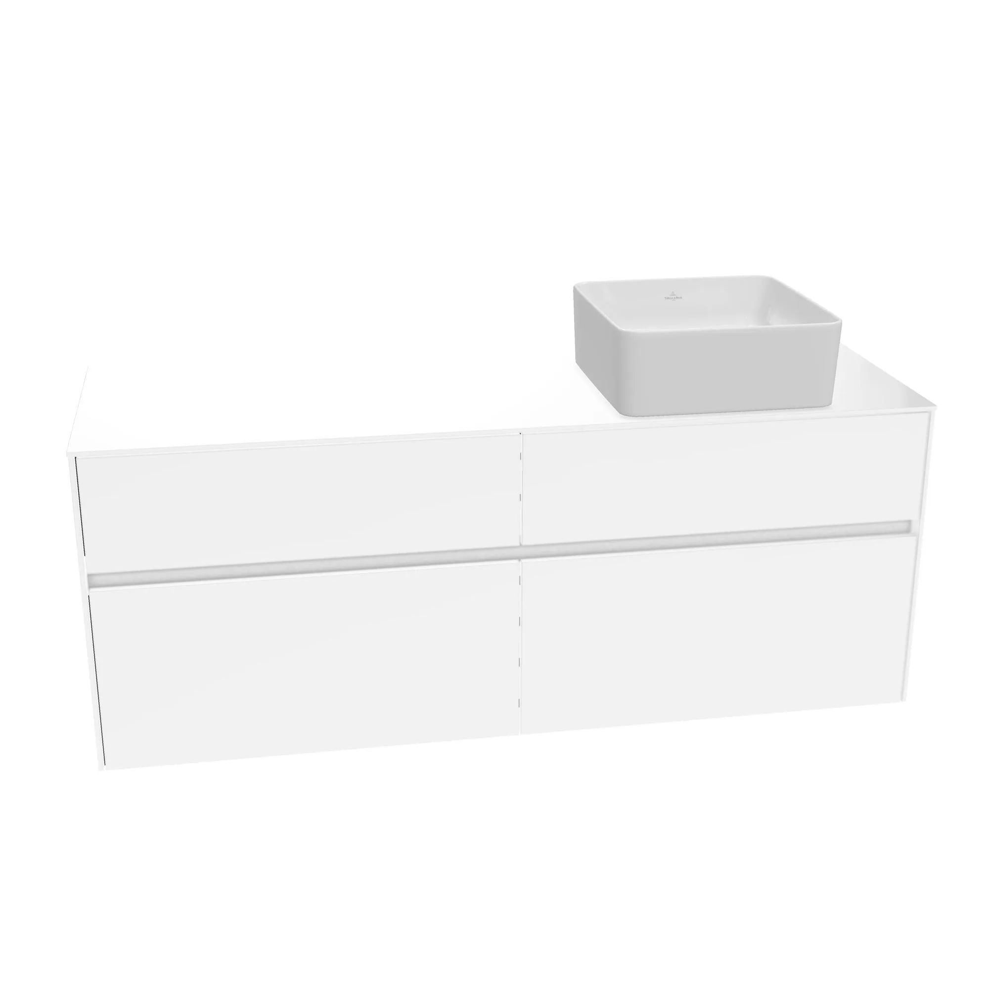 Tvättställsskåp Villeroy & Boch Collaro med 4 Lådor för Fristående Tvättställ