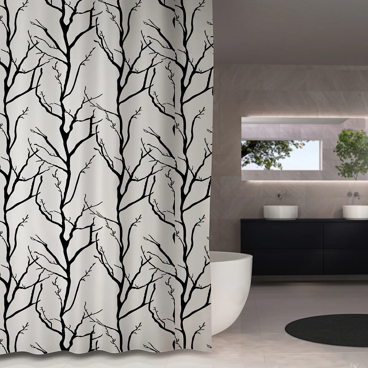 Duschdraperi Debel Tree