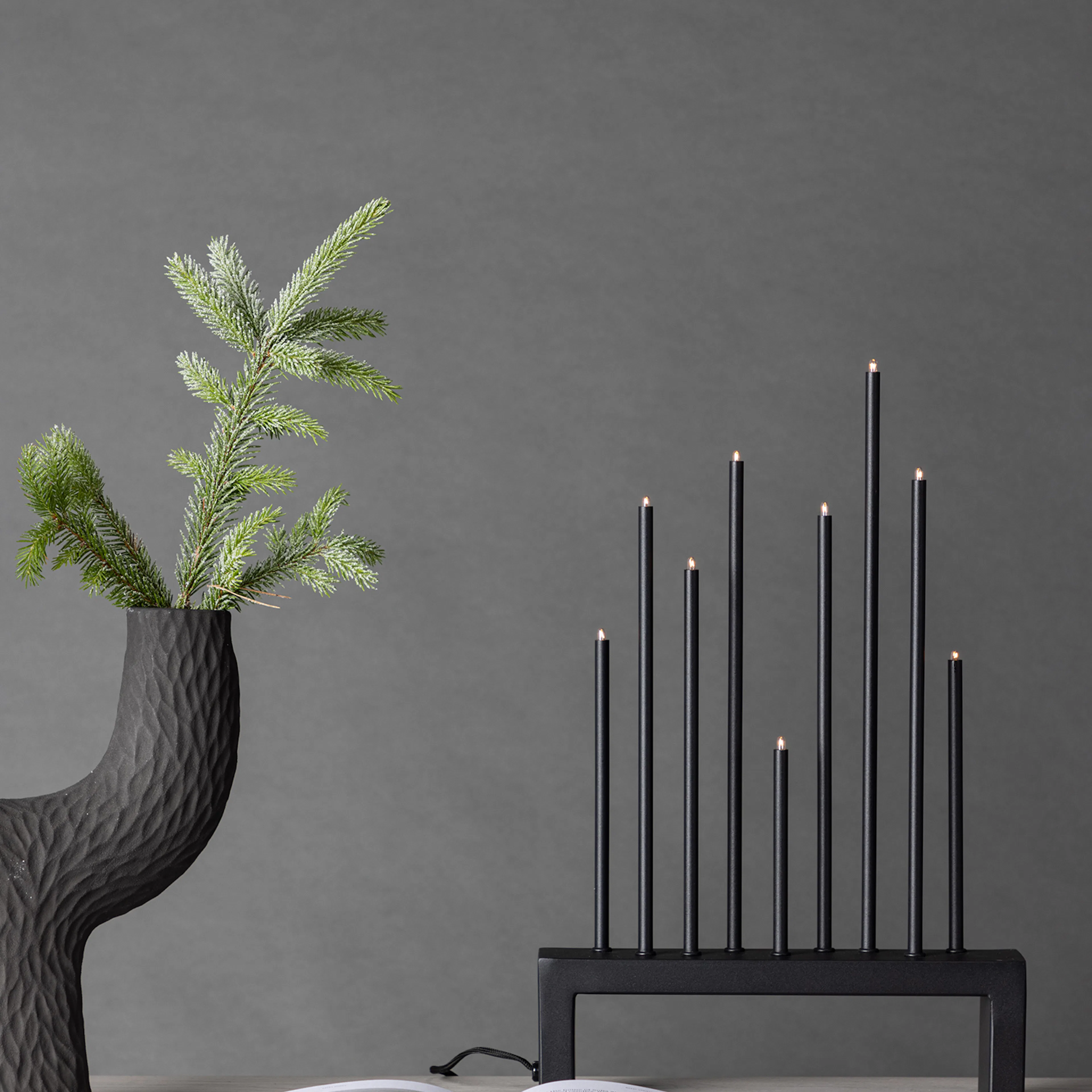 Vallåsen 27cm Table Lamp - Black /  Black Svart