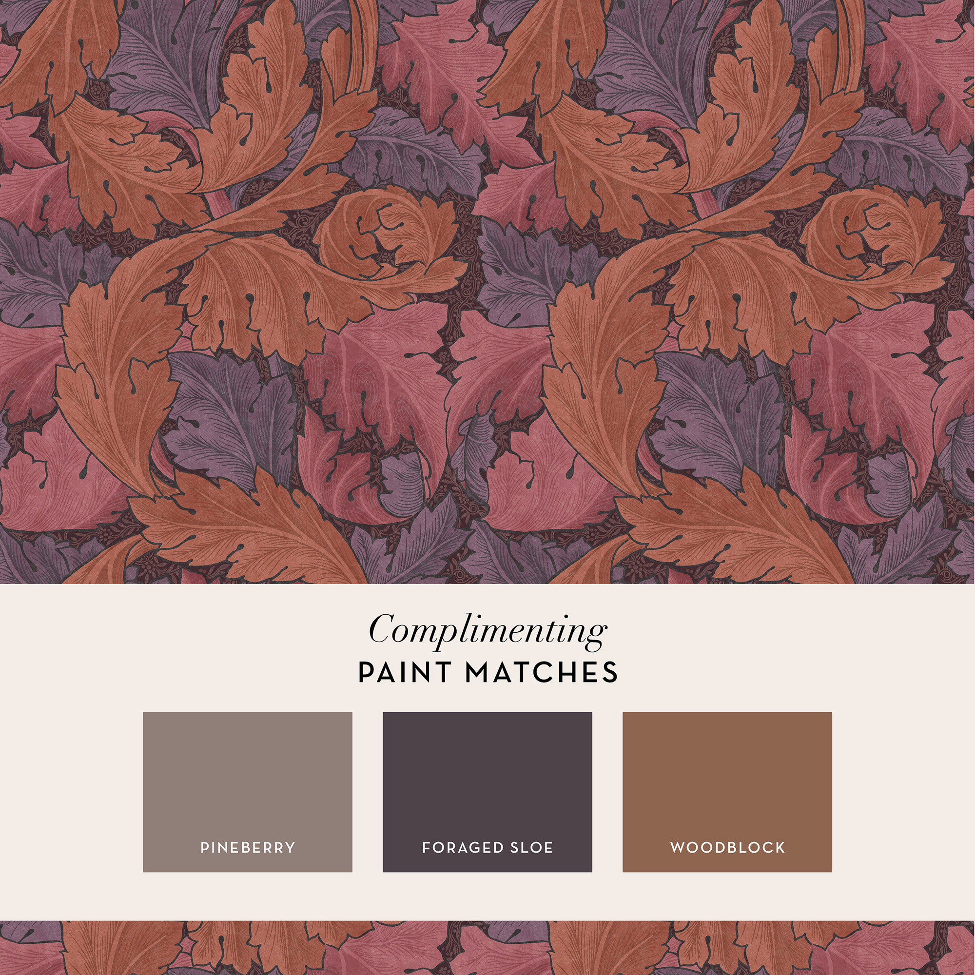 Tapet William Morris At Home Acanthus 124223