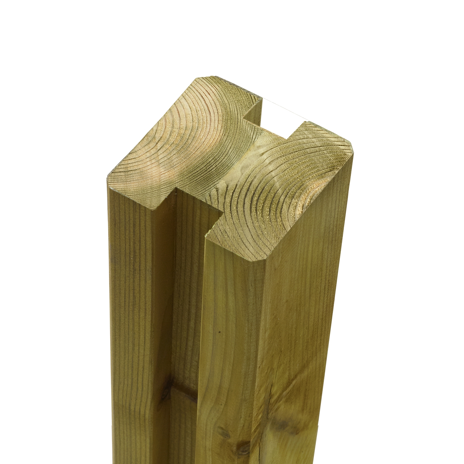 Omlimmade profilstolpar PLUS 2 spor - 9x9x188 cm