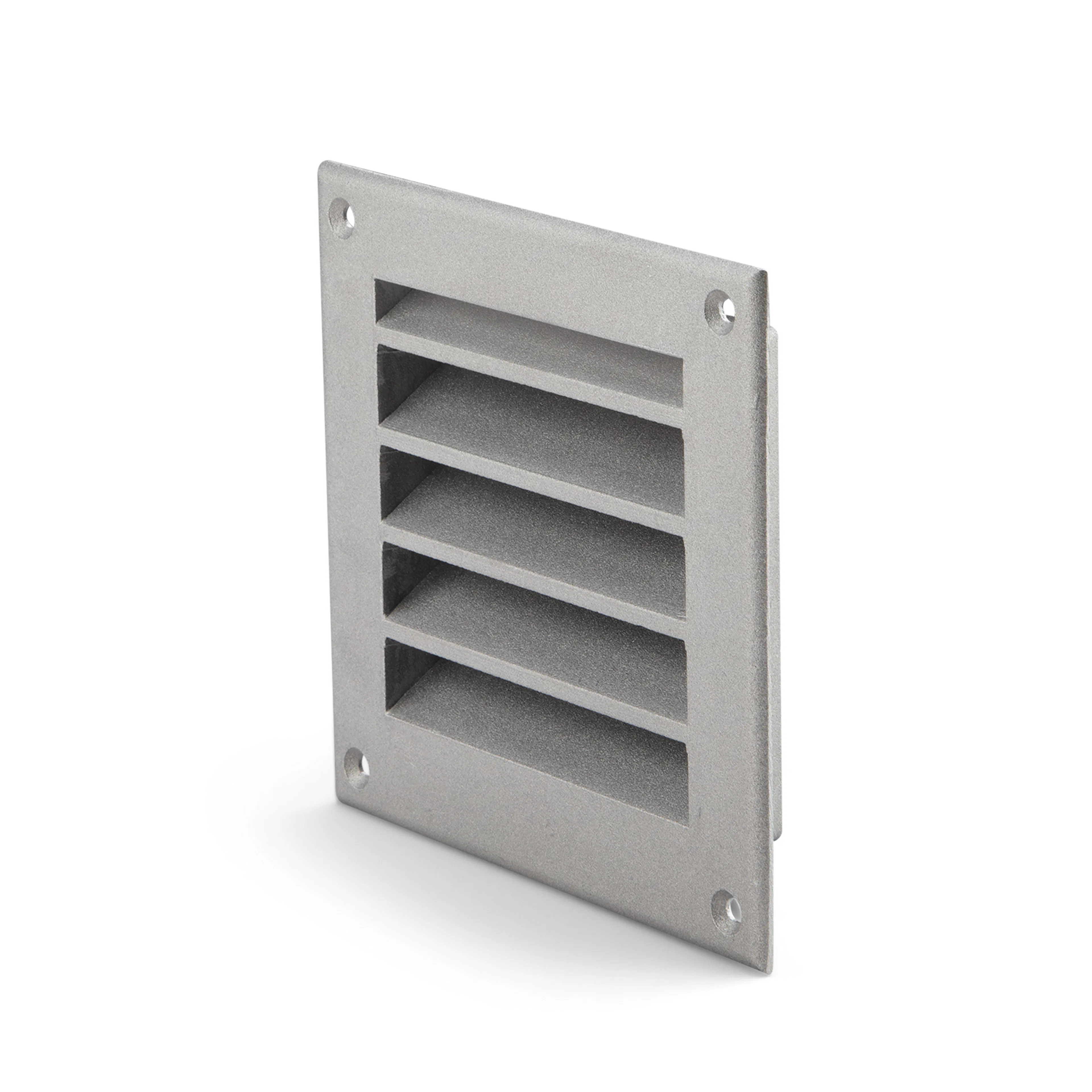 Ytterväggsgaller Fresh Gjuten Aluminium med Insektsnät Fyrkantigt