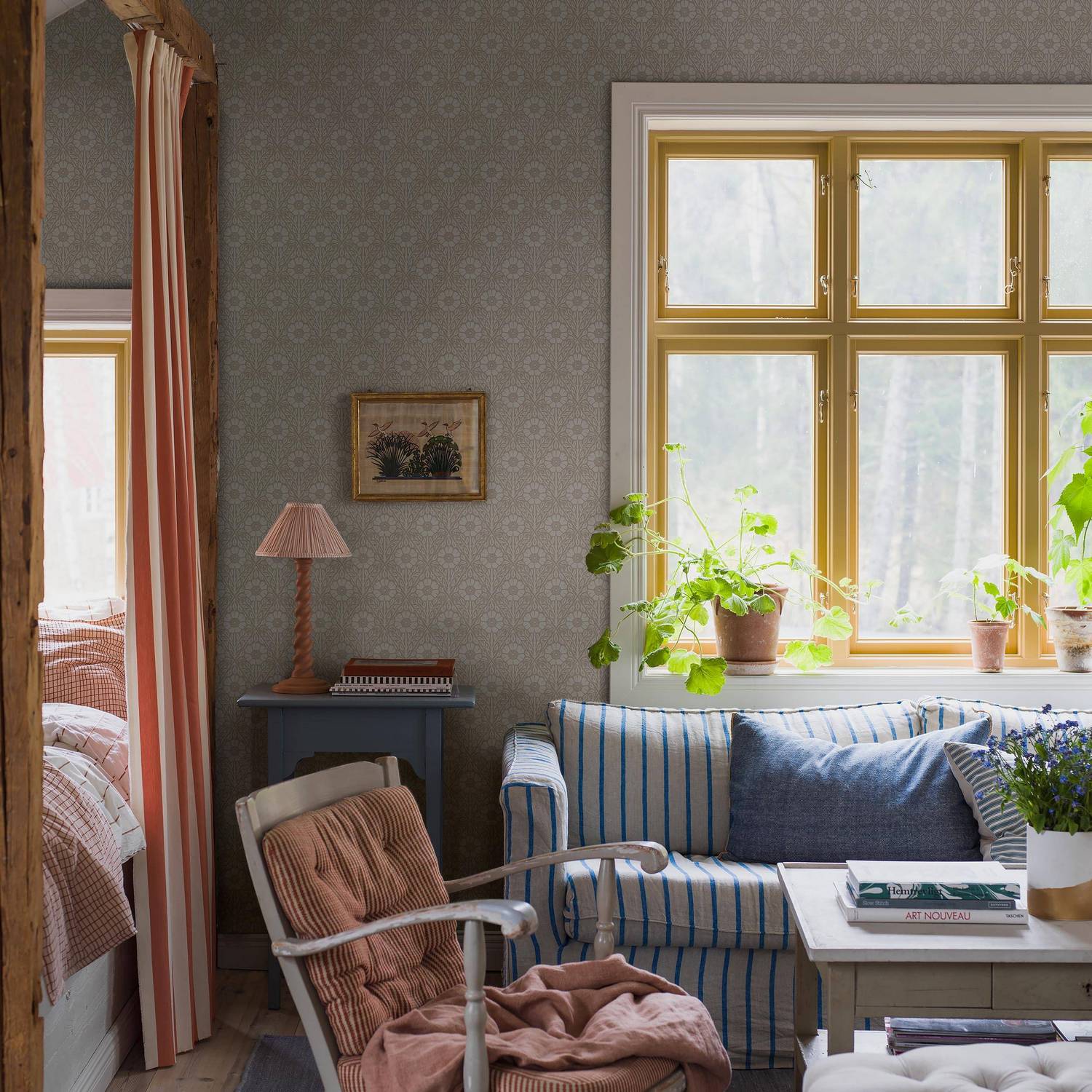 Tapet Boråstapeter Nyponros 5814